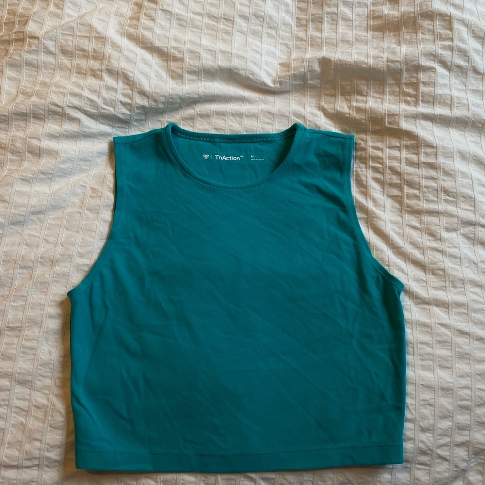 Aritzia Teal Tank Top
